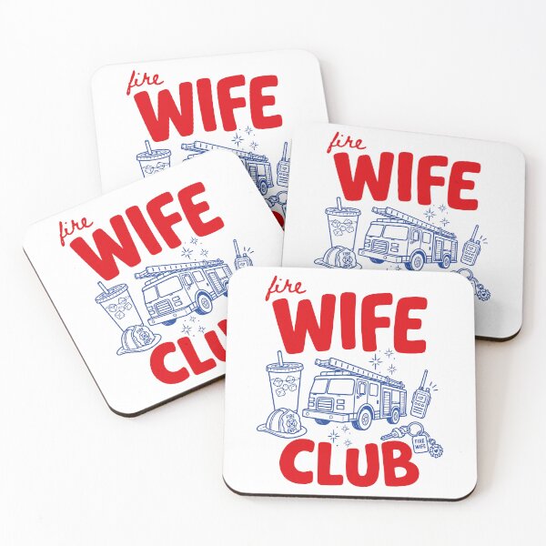Item preview, FireFighter Wife Club designed and sold by gunaone-design.