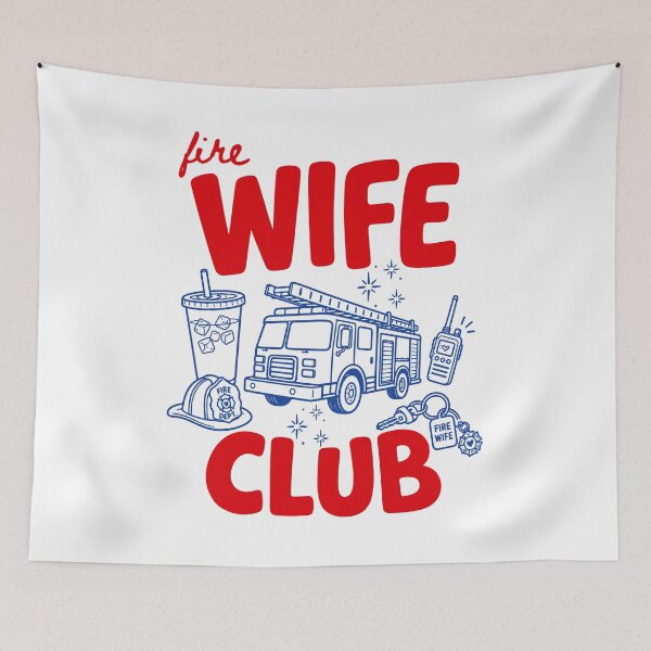 Item preview, FireFighter Wife Club designed and sold by gunaone-design.
