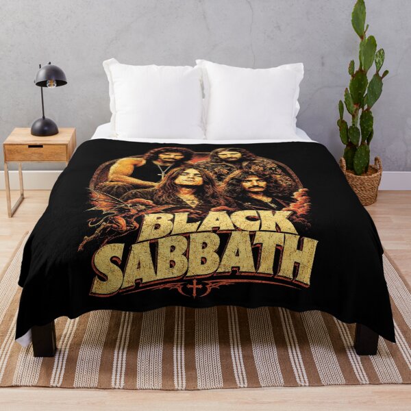 Item preview, Vintage Black Sabbath Halftone Rock Poster designed and sold by interdesigner.