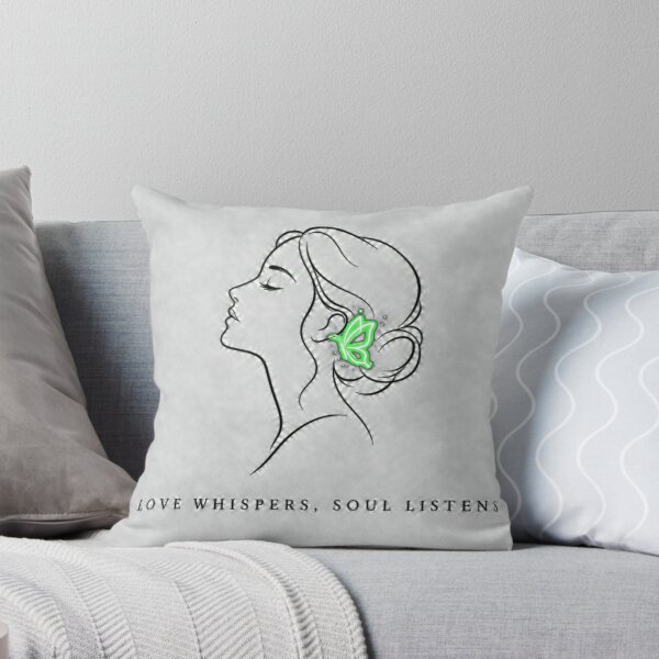Item preview, Love Whispers Soul Listens Minimalist Line Art designed and sold by Aliplus+.