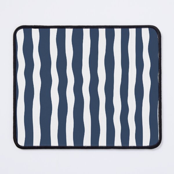 Item preview, Navy Blue Color Minimal Seamless Lines, Modern Neutral Abstract Design designed and sold by BigDigital.