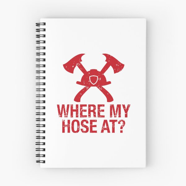 Item preview, Where My Hose At? - Funny Firefighter Gift designed and sold by gunaone-design.