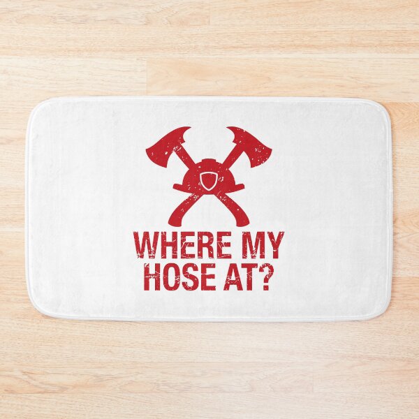 Item preview, Where My Hose At? - Funny Firefighter Gift designed and sold by gunaone-design.