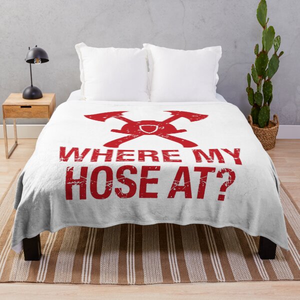 Item preview, Where My Hose At? - Funny Firefighter Gift designed and sold by gunaone-design.