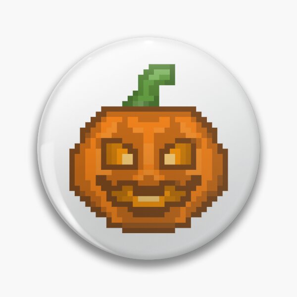 Item preview, Pumpkin Halloween Pixel Art designed and sold by GraphicWorlds.