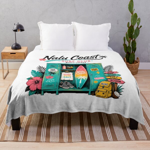 Item preview, Nalu Coast Surf Club | Colorful Hawaiian Beach Locker designed and sold by Nalu Coast.