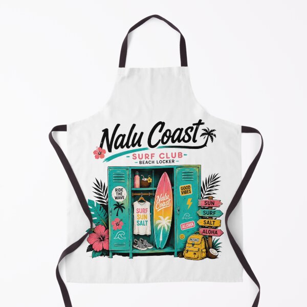 Item preview, Nalu Coast Surf Club | Colorful Hawaiian Beach Locker designed and sold by Nalu Coast.