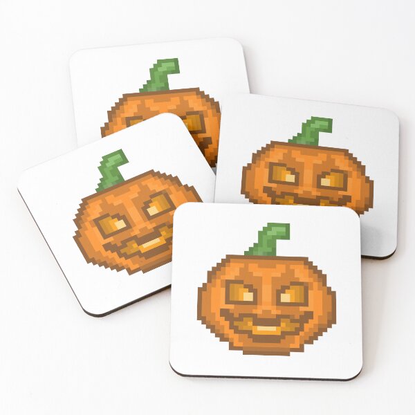 Item preview, Pumpkin Halloween Pixel Art designed and sold by GraphicWorlds.