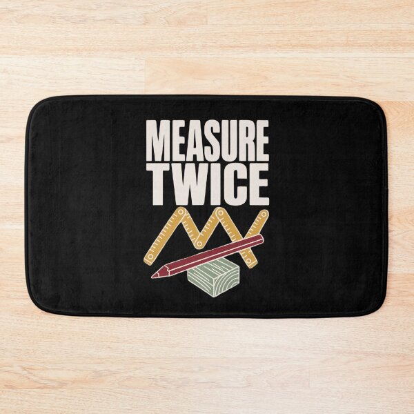 Item preview, Measure Twice Woodworking Shirt | Woodworker Gift Woodworking Sayings Humor designed and sold by StickyGuys.