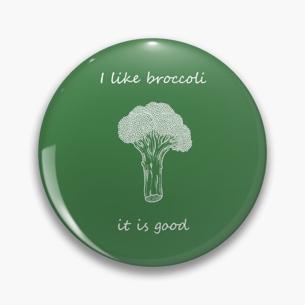 Item preview, I like broccoli designed and sold by Firestone-makings.