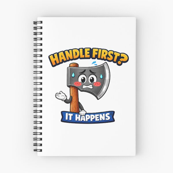 Item preview, Handle First? It Happens designed and sold by Thor-stone.