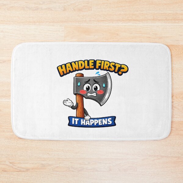 Item preview, Handle First? It Happens designed and sold by Thor-stone.