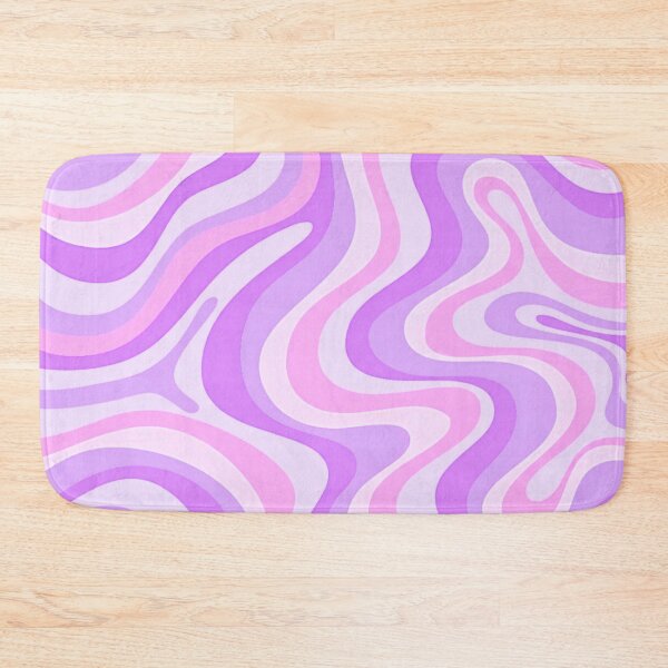 Item preview,  Liquid Swirl Retro Abstract in purple tones, Cream, and White designed and sold by Differenceee.