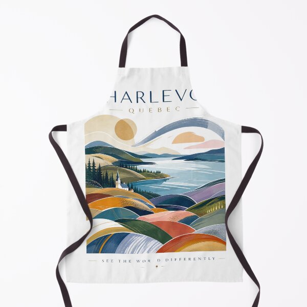 Item preview, Charlevoix Massif Artistic Landscape – See the World Differently – Abstract Quebec Art designed and sold by bobscraze.
