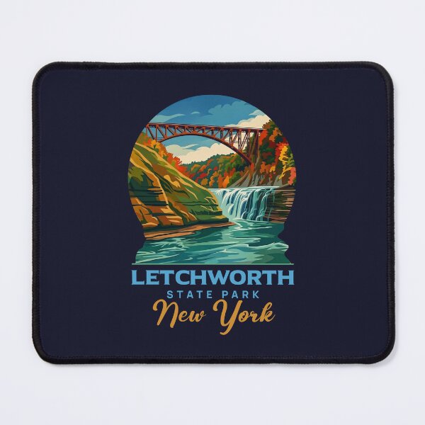 Item preview, Letchworth State Park New York Vintage Art designed and sold by LinaValearte.