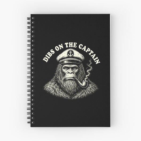 Item preview, Dibs On The Captain Bigfoot Sasquatch Boating Humor designed and sold by gunaone-design.