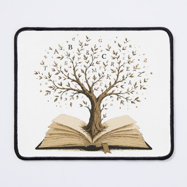 Item preview, Tree of Knowledge T-Shirt & Sticker | Open Book Growth Illustration | Book Lover & Teacher Gift designed and sold by Sunday.Supply.