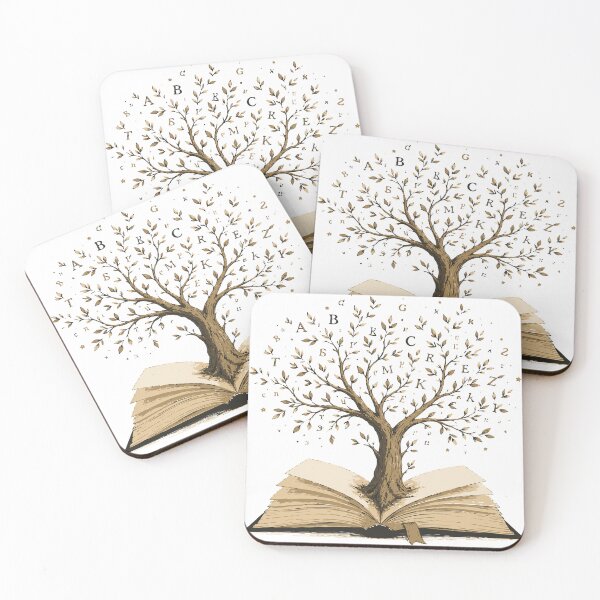 Item preview, Tree of Knowledge T-Shirt & Sticker | Open Book Growth Illustration | Book Lover & Teacher Gift designed and sold by Sunday.Supply.