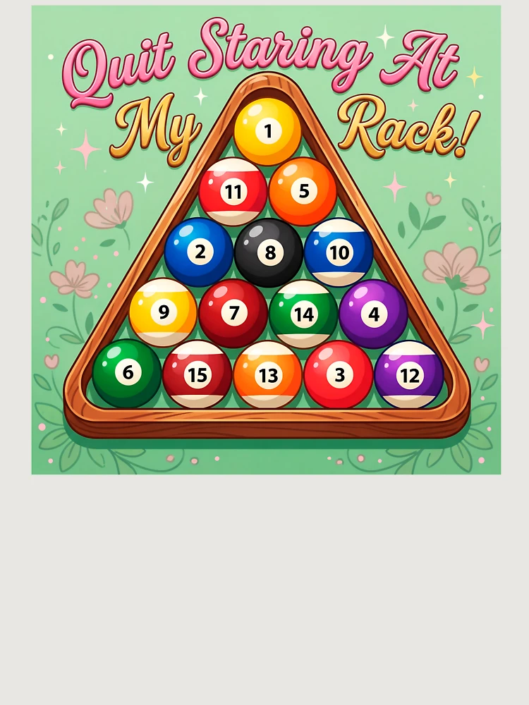 Thumbnail 6 of 6, Premium Oversized Sweatshirt, Quit Staring At My Rack! Humorous Billiards Rack designed and sold by ThreadRiotTees.
