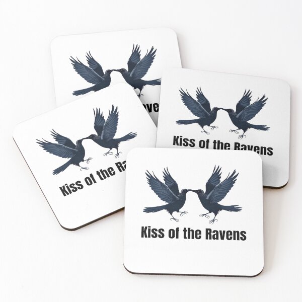Item preview, Kiss of the Ravens - Gothic Raven Couple Design  designed and sold by zmsl.