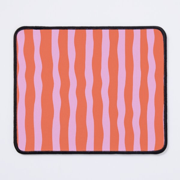 Item preview, Pink Orange Minimal Seamless Lines, Modern Neutral Abstract Design designed and sold by BigDigital.