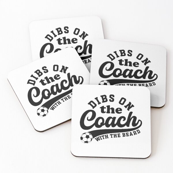 Item preview, Dibs On The Coach With The Beard Soccer Coaching designed and sold by gunaone-design.