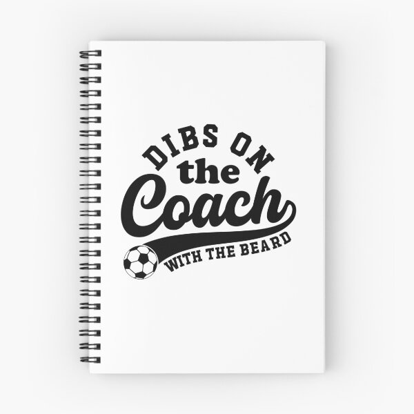 Item preview, Dibs On The Coach With The Beard Soccer Coaching designed and sold by gunaone-design.
