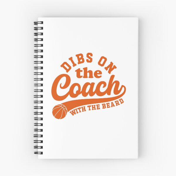 Item preview, Dibs On The Coach With Beard Basketball Coaching designed and sold by gunaone-design.