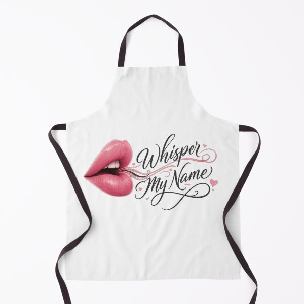 Item preview, Whisper My Name Flirty Elegant Handwritten Design designed and sold by Aliplus+.