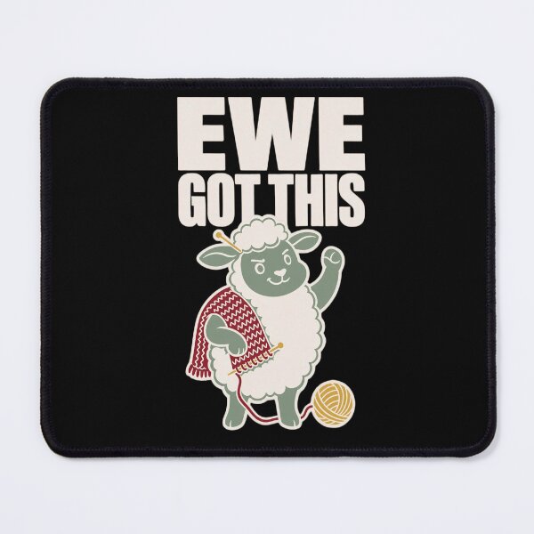 Item preview, Ewe Got This Funny Knitting Sheep Shirt | Knitter Gift Knitting Pun Humor designed and sold by StickyGuys.