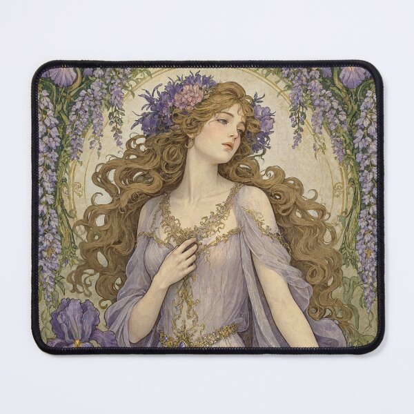 Item preview, Iris Eternal Grace: Art Nouveau Vintage Botanical Art designed and sold by jo-e-basta.