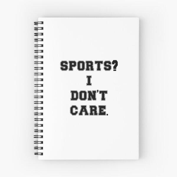 Item preview, Text Typography Sports? I don't care. Anti-Small-Talk Humor designed and sold by TypeboldStudio.