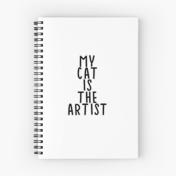 Item preview, Text Typography My cat is the artist Cat + Art designed and sold by Typetextstudio.