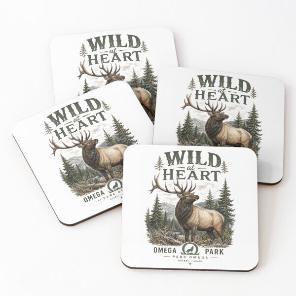 Item preview, Parc Omega Wildlife Art – Wild at Heart – Canadian Safari Conservation Design designed and sold by bobscraze.