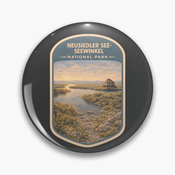 Item preview, Austria National Parks Vintage Prints: Neusiedler See-Seewinkel  designed and sold by PinUpPizzazz.