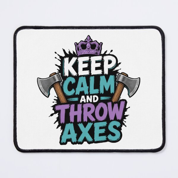Item preview, Keep Calm And Throw Axes designed and sold by Thor-stone.