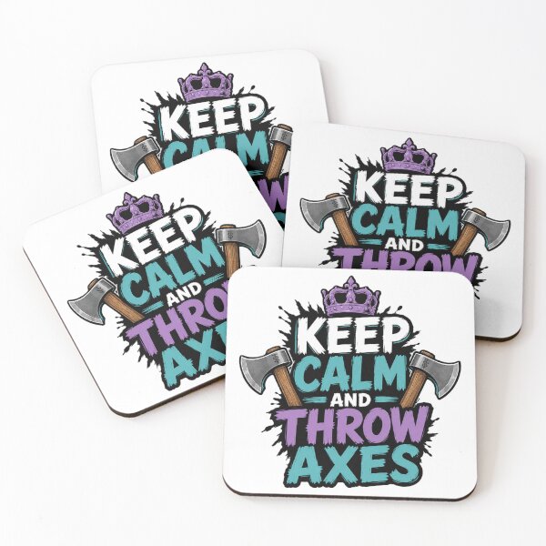 Item preview, Keep Calm And Throw Axes designed and sold by Thor-stone.