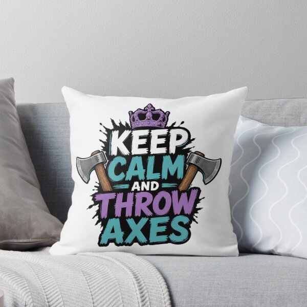 Item preview, Keep Calm And Throw Axes designed and sold by Thor-stone.