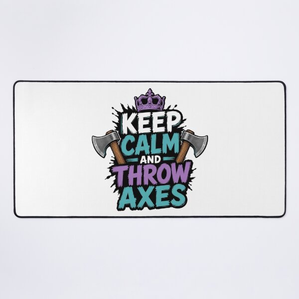 Item preview, Keep Calm And Throw Axes designed and sold by Thor-stone.