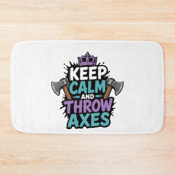 Item preview, Keep Calm And Throw Axes designed and sold by Thor-stone.