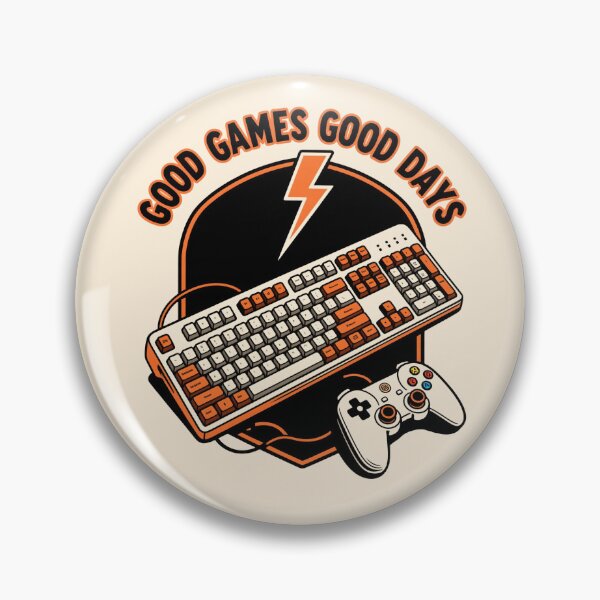 Artikelvorschau, GOOD GAMES GOOD DAYS – Mechanische Tastatur und Controller im Vintage-Gaming-Design entworfen und verkauft von tarkone.