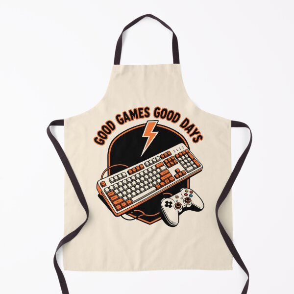 Item preview, GOOD GAMES GOOD DAYS – Mechanical Keyboard And Controller Vintage Gaming Design designed and sold by tarkone.