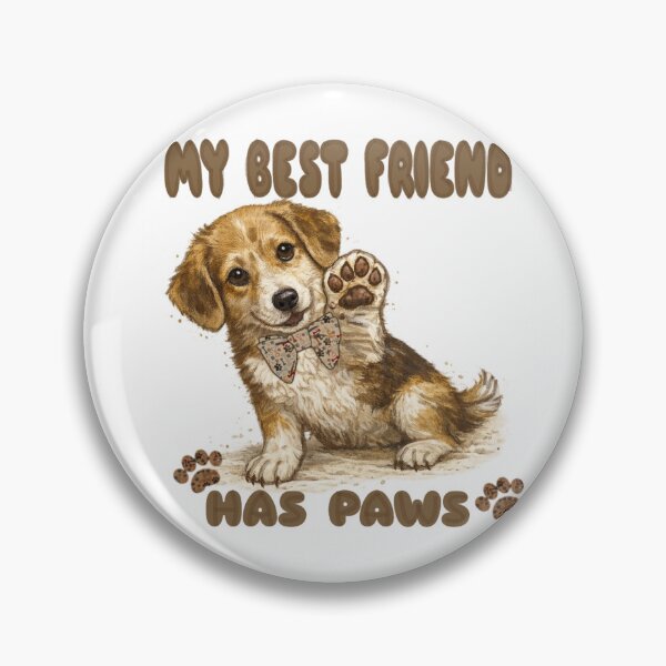 Item preview, My Best Friend Has Paws Dog Lover Design designed and sold by DivineHaven.