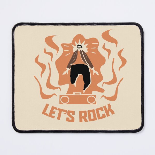 Item preview, Let's Rock Minimalist Music Lover Illustration designed and sold by beboplab.