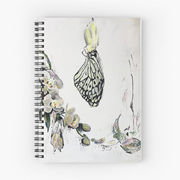 Item preview, Orquídeas Mariposa Renacimiento designed and sold by AWdiary.
