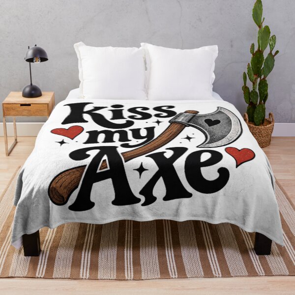 Item preview, Kiss My Axe designed and sold by Thor-stone.