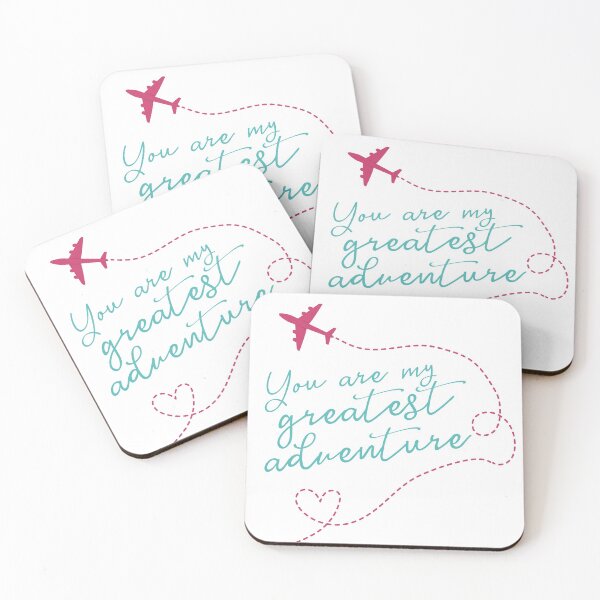 Item preview, You Are My Greatest Adventure Love Quote designed and sold by mschubbybunny.