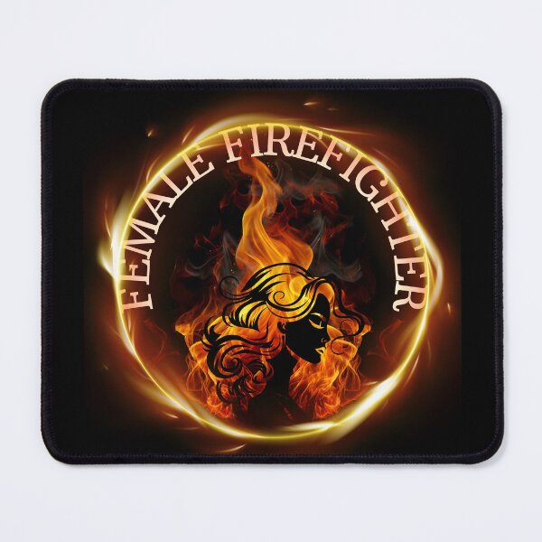 Item preview, Female Firefighter - gifts for firefighter women designed and sold by ewicraft.