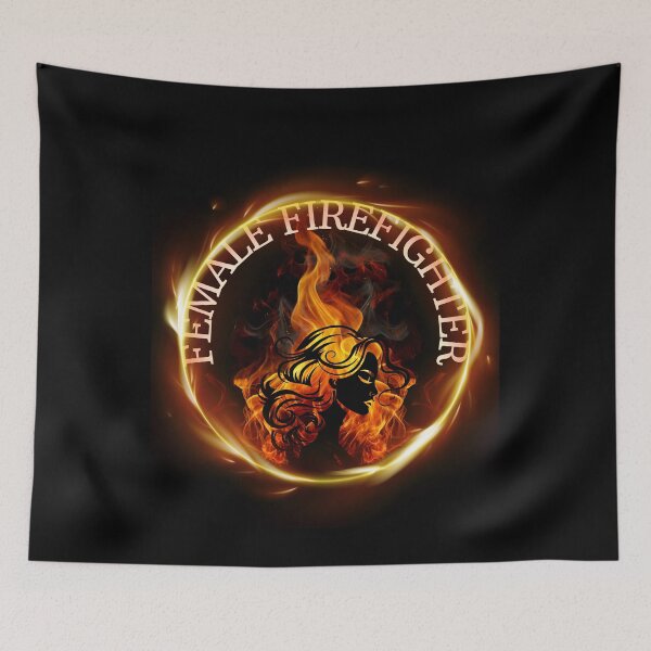 Item preview, Female Firefighter - gifts for firefighter women designed and sold by ewicraft.
