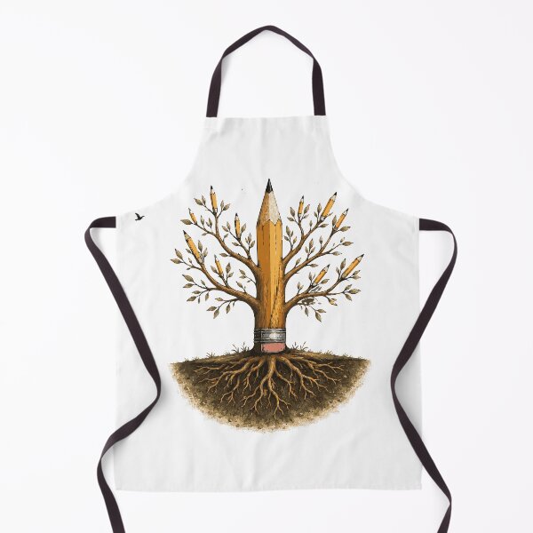 Item preview, Pencil Tree T-Shirt & Sticker | Symbolic Learning & Growth Illustration | Teacher & Student Gift designed and sold by Sunday.Supply.